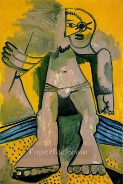 Bañista de pie 1971 Pablo Picasso Pinturas al óleo